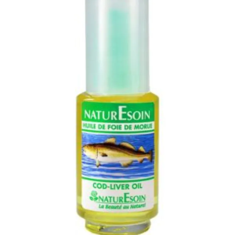NaturEsoin Huile de Foie de Morue – 50 ml –  | Parasativa Maroc