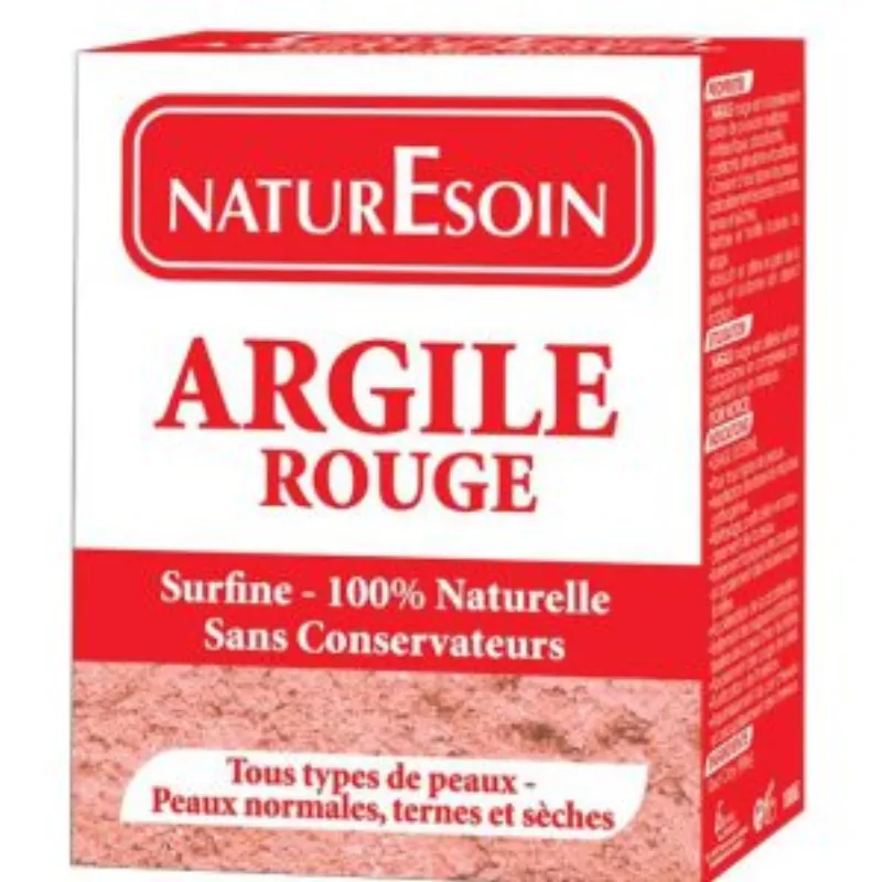 NaturEsoin Argile Rouge – 100 G –  | Parasativa Maroc