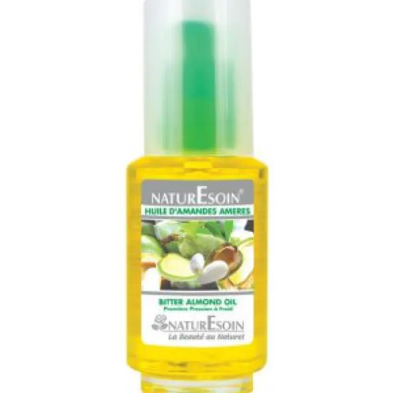 NaturEsoin Huile d’Amandes Douces 1er Pression – 50 ml –  | Parasativa Maroc