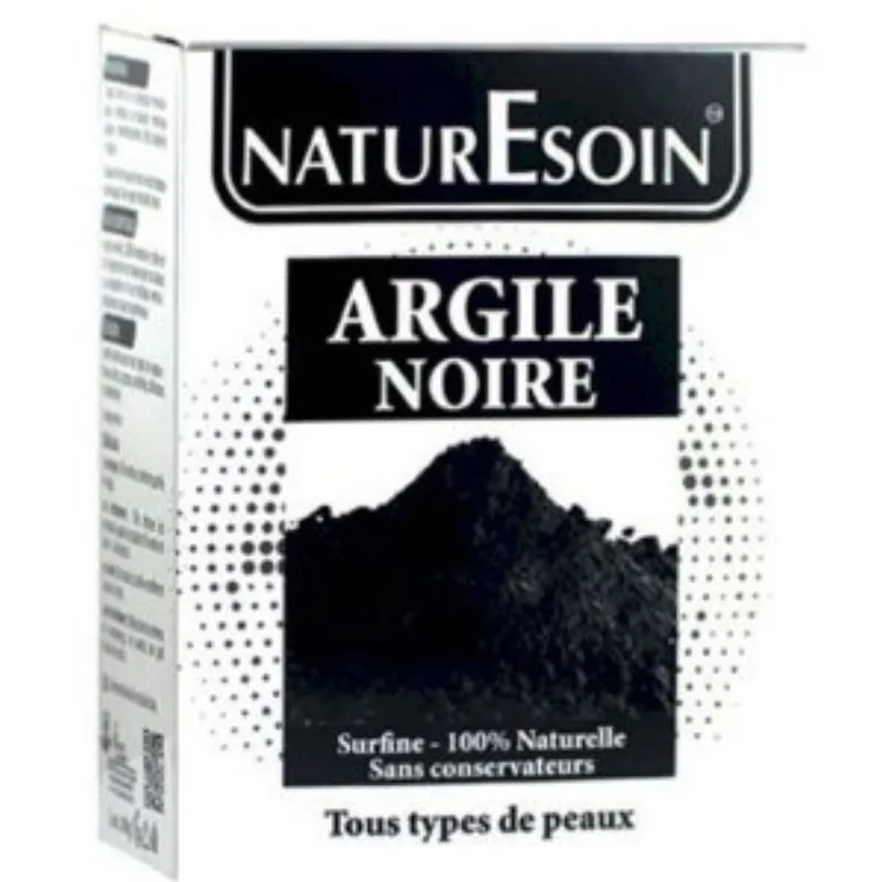 NaturEsoin Argile Noire – 100 G –  | Parasativa Maroc