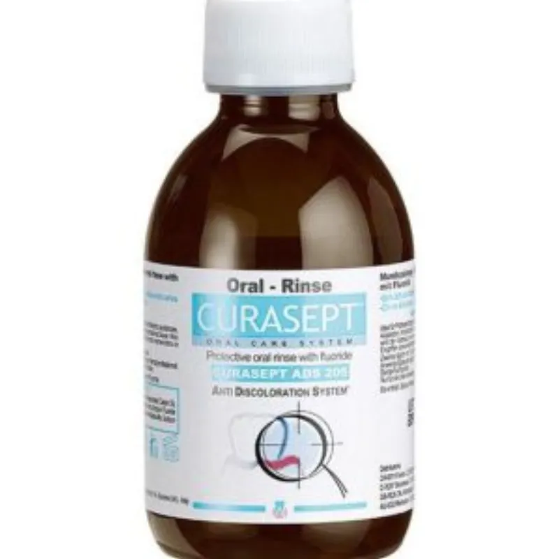 Curaprox – Curasept ADS 205 – Bain de bouche 0,05% CHX + 0,05% F – 200 ml