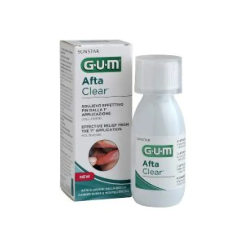 Gum Aftaclear Bain De Bouche 120Ml –  | Parasativa Maroc