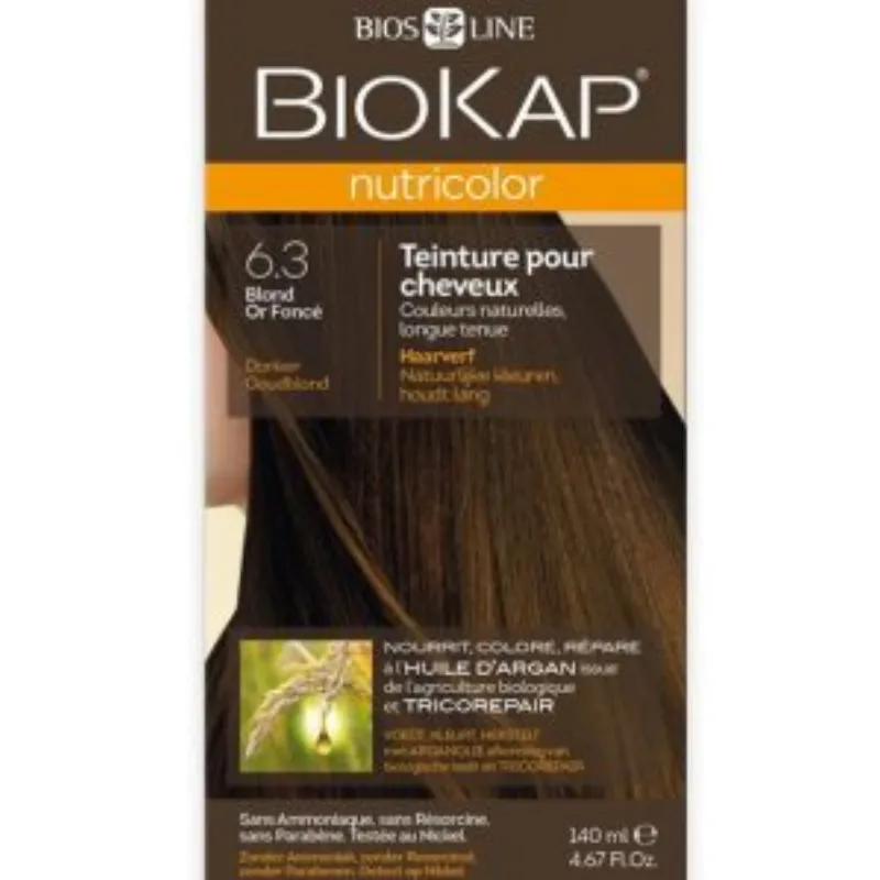 Biokap – Nutricolor 6.3 Blond or foncé –  | Parasativa Maroc