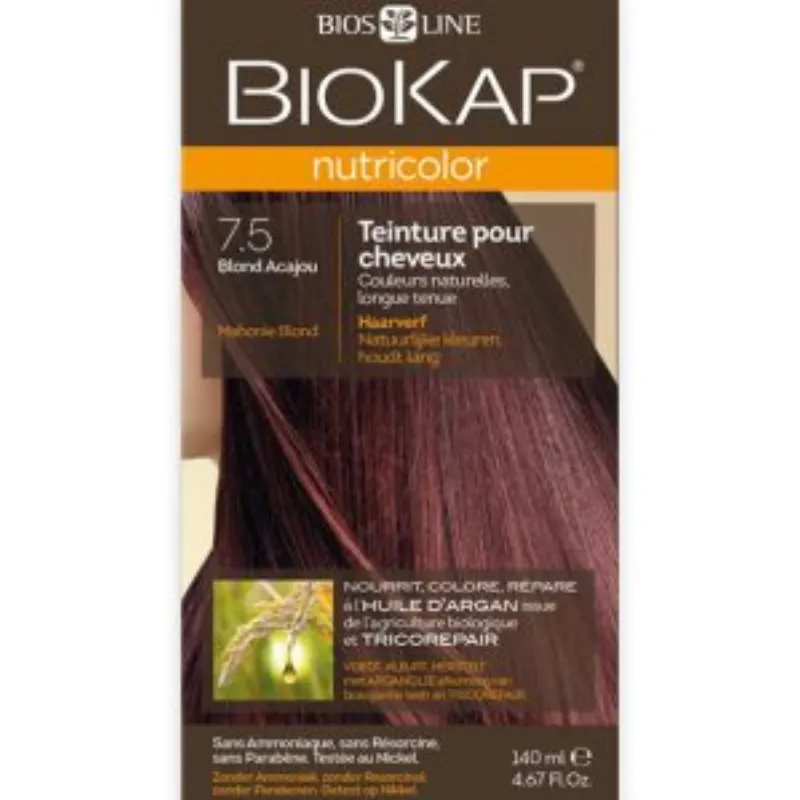 Biokap – Nutricolor 7.5 Blond acajou –  | Parasativa Maroc