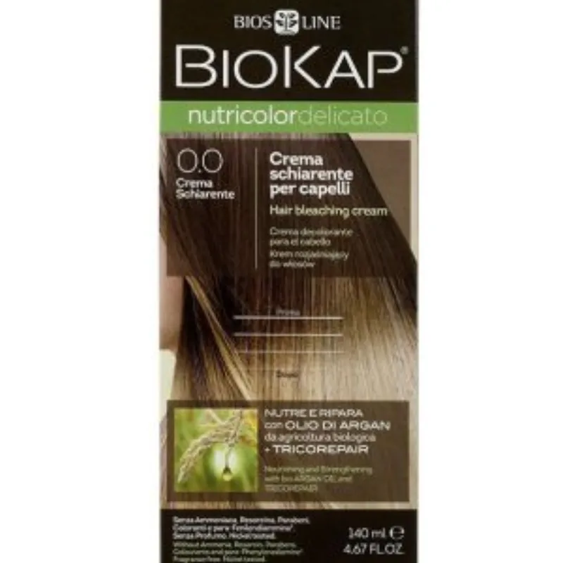Biokap – Nutricolor Delicato 0.0 Crème décolorante –  | Parasativa Maroc