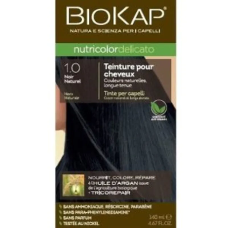 Biokap – Nutricolor Delicato 1.0 Noir naturel –  | Parasativa Maroc