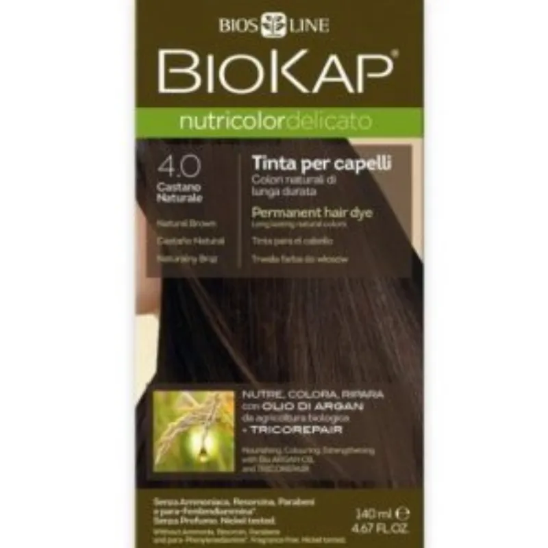 Biokap – Nutricolor Delicato 4.0 Châtain naturel –  | Parasativa Maroc