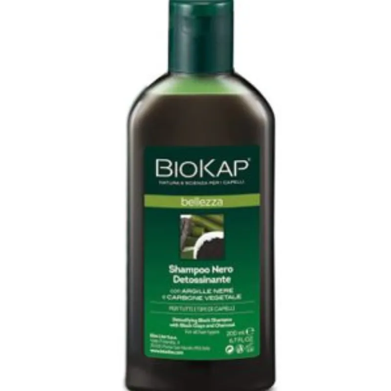 Biokap – Shampoing noir detoxifiant Belleza – 200 ml –  | Parasativa Maroc