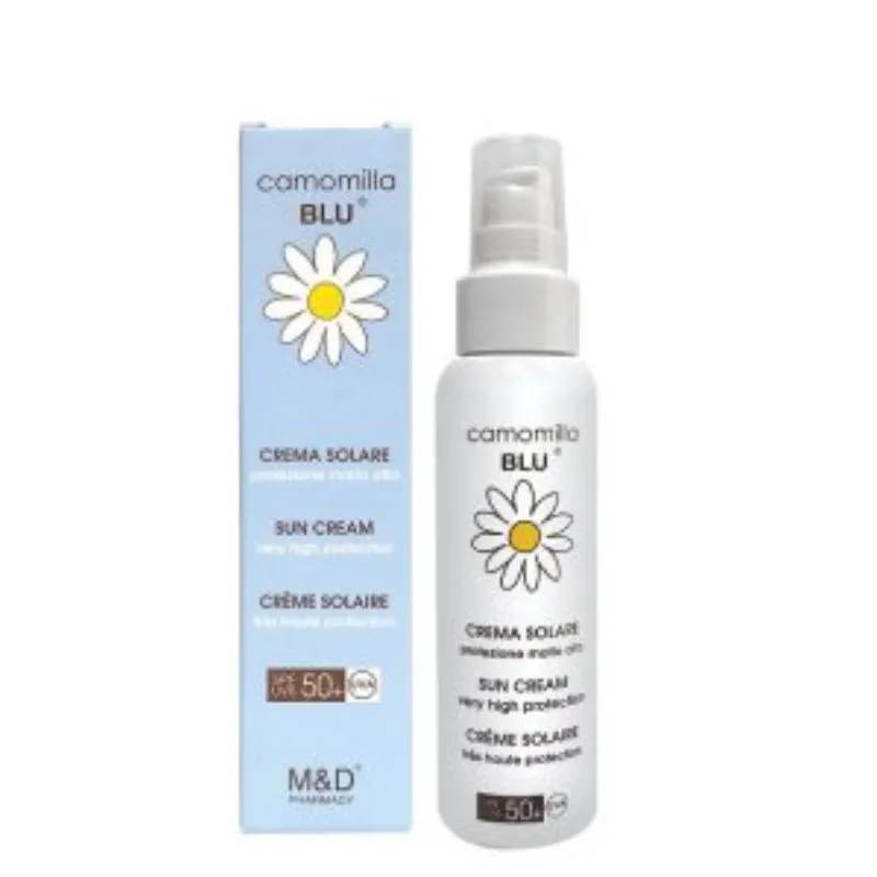 Camomilla Blu Crème Solaire Spf50+ – 100 ml –  | Parasativa Maroc