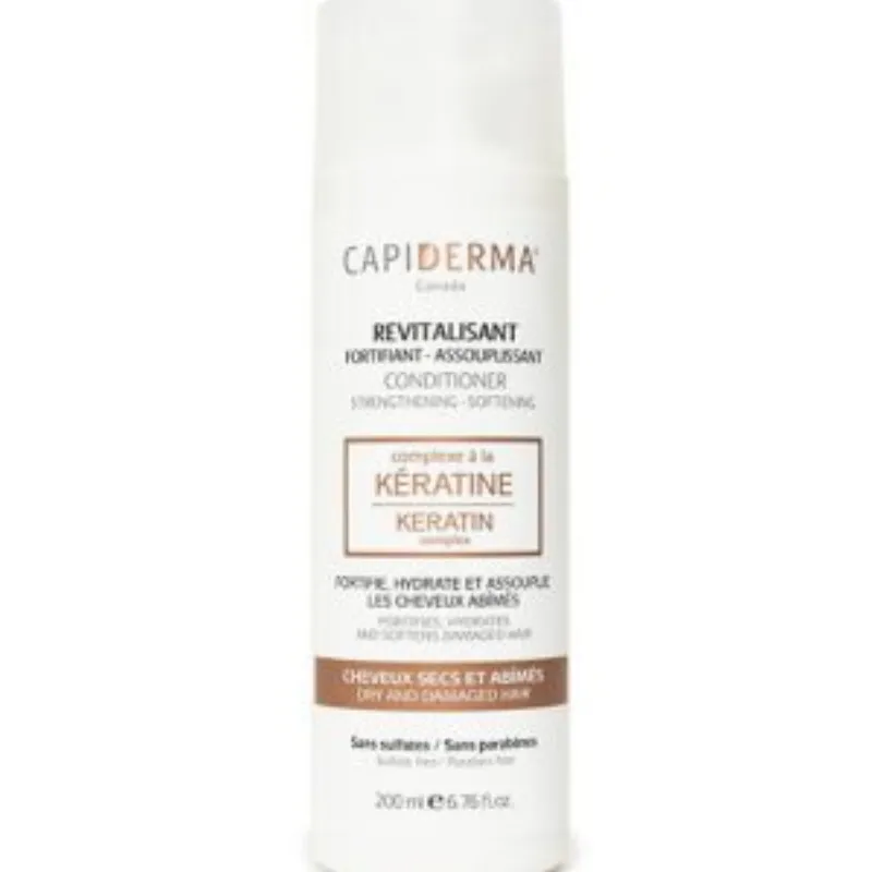 Capiderma – Revitalisant après shampoing à la Kératine – 200 ml –  | Parasativa Maroc