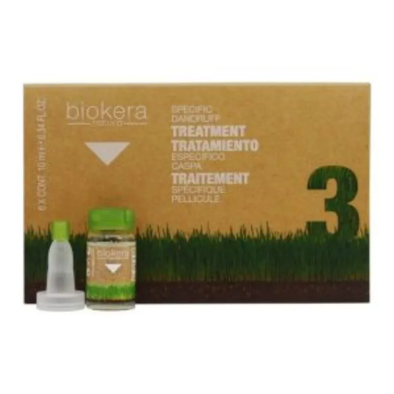 BIOKERA NATURE TRAITEMENT ANTI-PELLICULAIRE INTENSIF 6 AMP 10ML –  | Parasativa Maroc