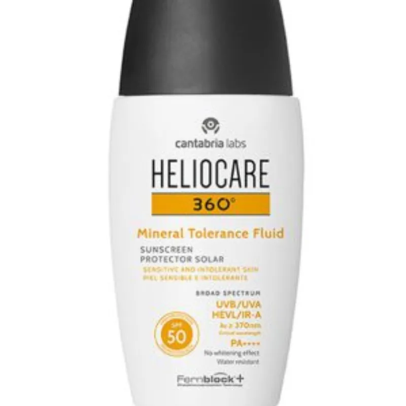 Heliocare – Heliocare 360º Mineral Tolerance Fluid SPF 50 – 50 ml –  | Parasativa Maroc