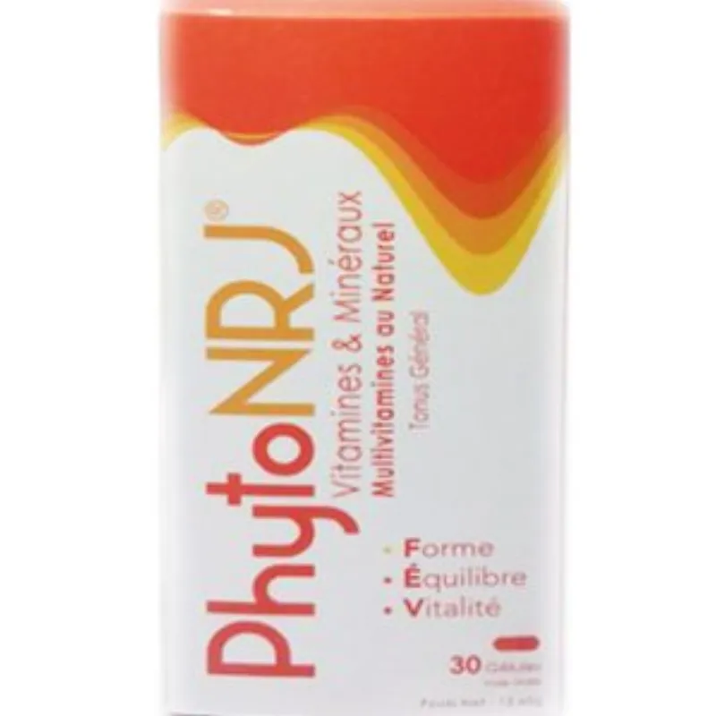 Phyto Nrj Vitamine Mineraux 30Gelules –  | Parasativa Maroc