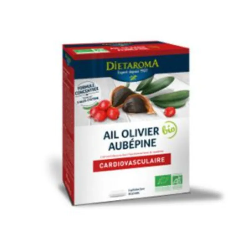 Dietaroma Ail olivier Aubepine 60gelules –  | Parasativa Maroc