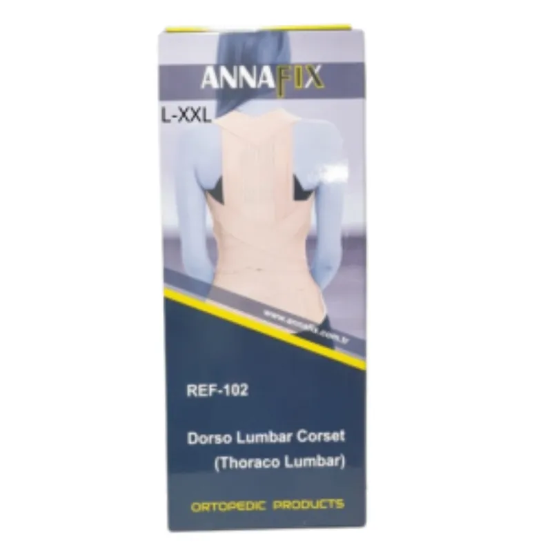 ANNAFIX Ceinture Dorso-Lombaire Taille 2 L-XXL REF-102 –  | Parasativa Maroc