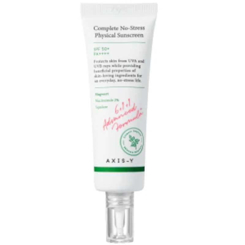 AXIS-Y COMPLETE NO-STRESS PHYSICAL SUNSCREEN V.3 50ML –  | Parasativa Maroc