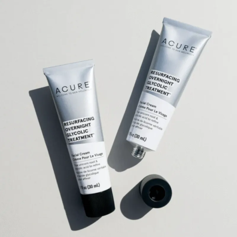 Acure Resurfacing Overnight Glycolic Treatment –  | Parasativa Maroc