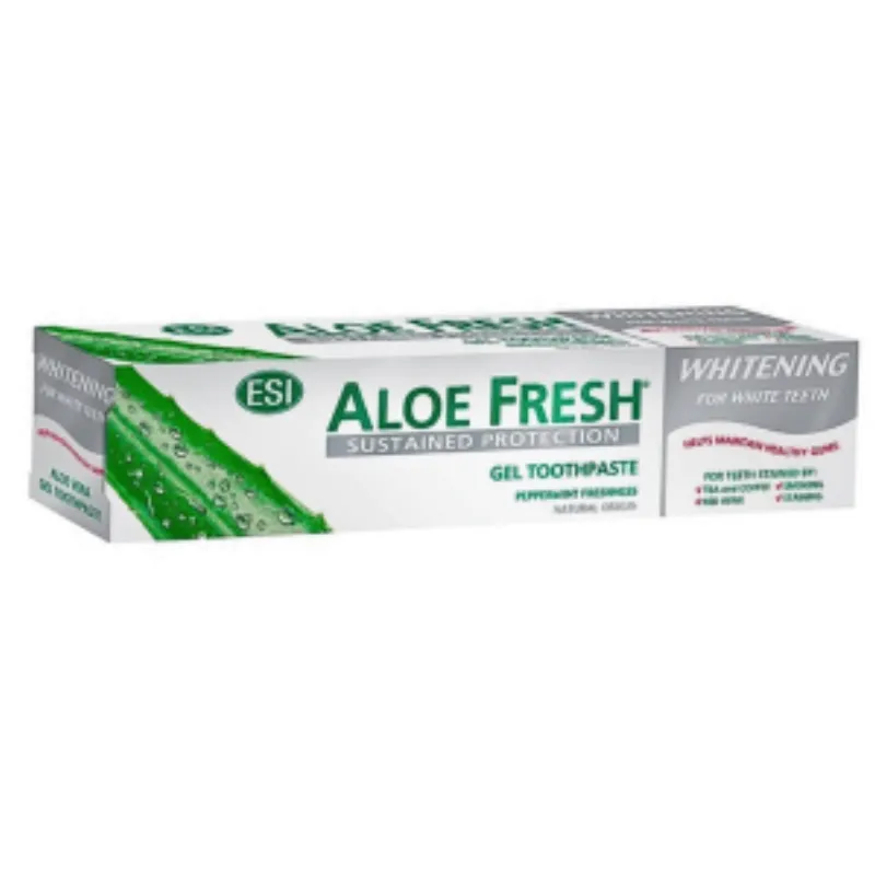 Aloe Fresh Dentifrice Gel Whitening 100Ml –  | Parasativa Maroc