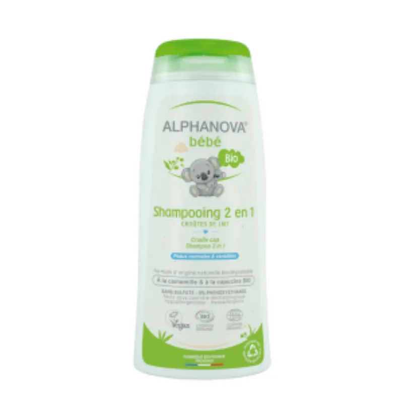 Alphanova Shampoing Bebe 2en1 200ml –  | Parasativa Maroc