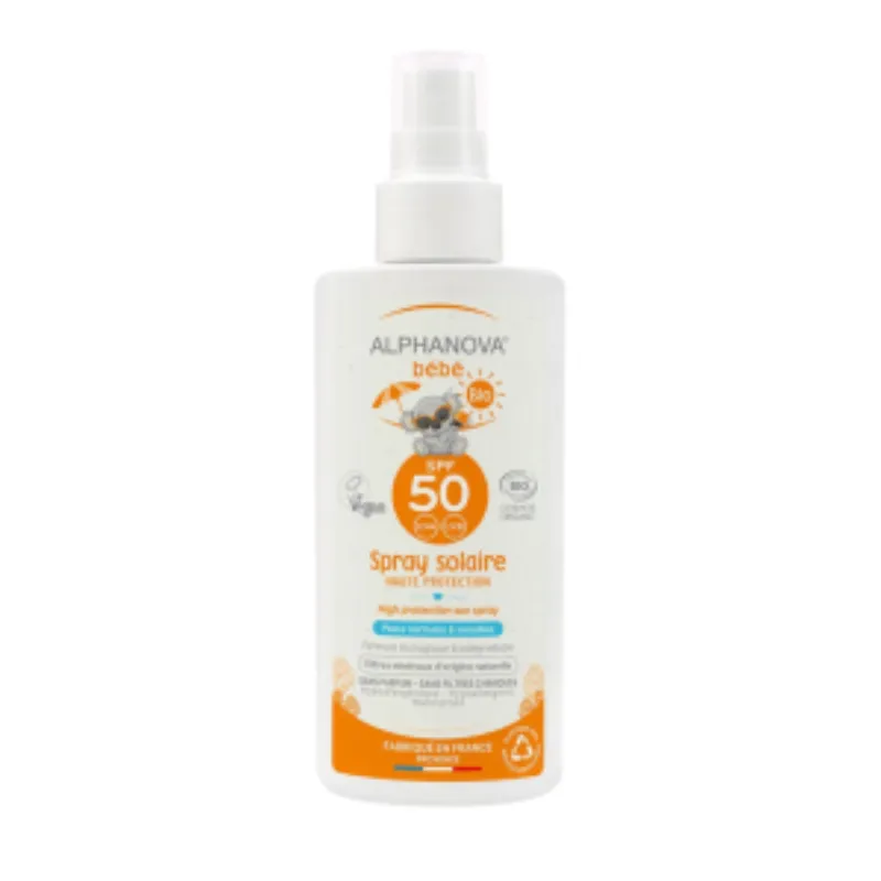 Alphanova Spray Solaire Bebe Spf50 125g –  | Parasativa Maroc