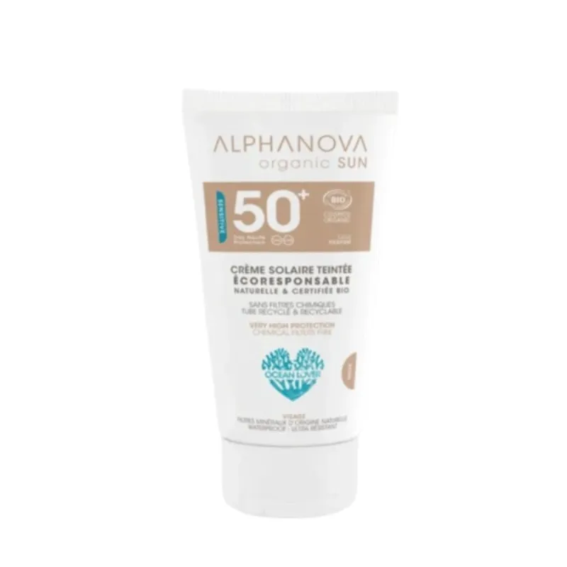 Alphanova Sun Creme Solaire Teinte Claire Spf50+ 50g –  | Parasativa Maroc