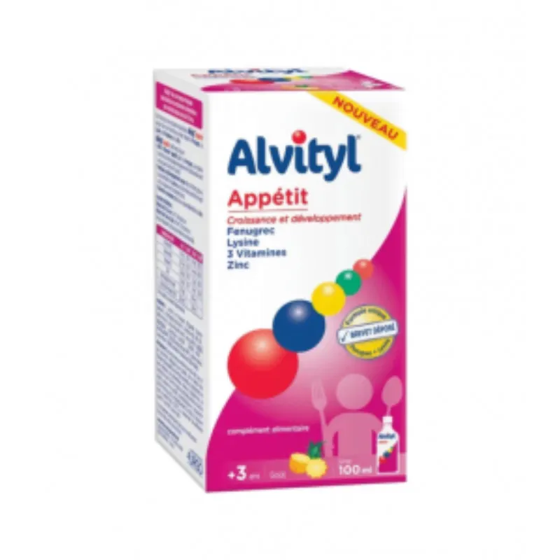 Alvityl Appetit Sirop 100ml –  | Parasativa Maroc