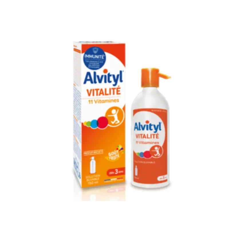 Alvityl Sirop Vitalité Flacon 150ml –  | Parasativa Maroc