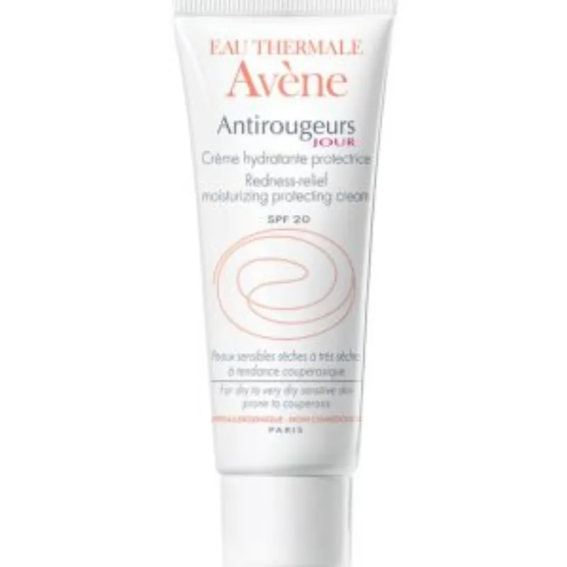 Avène Antirougeurs Jour – Crème Hydratante Protectrice Spf 20 – 20 ml –  | Parasativa Maroc