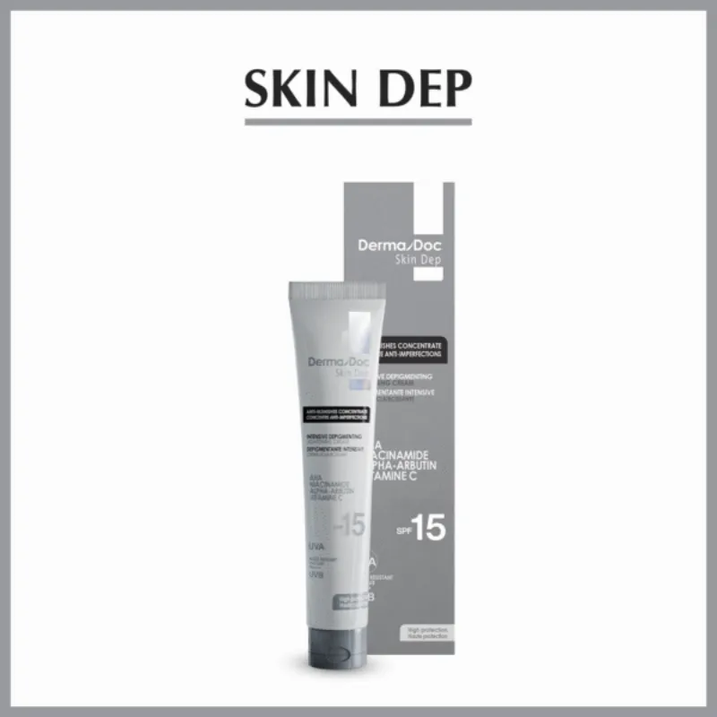 DermaDoc Creme Depigmentante Intensive Spf15+ 40ml –  | Parasativa Maroc