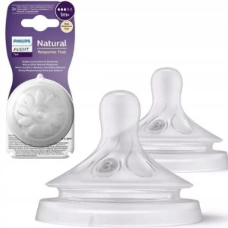 Avent Tetine Natural Teat +1m Scy963/02 –  | Parasativa Maroc