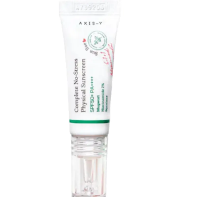 AXIS-Y COMPLETE NO-STRESS PHYSICAL SUNSCREEN 10ml –  | Parasativa Maroc