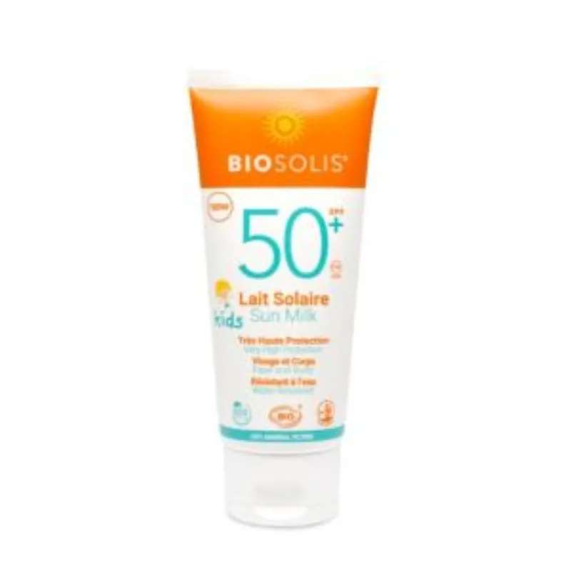 BIOSOLIS LAIT SOLAIRE POUR ENFANTS SPF50 100ML –  | Parasativa Maroc