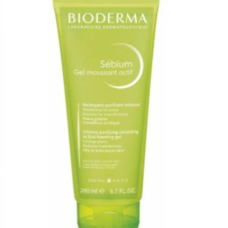 BIODERMA Sébium Gel Moussant Actif 200ml –  | Parasativa Maroc