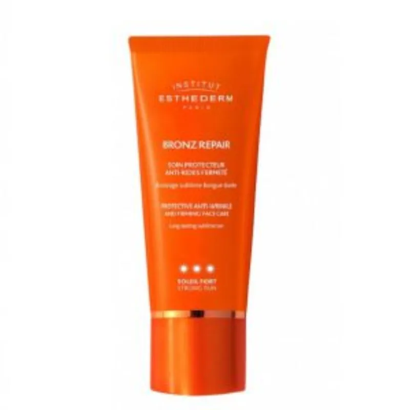 INSTITUT ESTHEDERM Bronz Repair Soin Protecteur Teinté Anti-Rides Fermeté Soleil Fort 50 ml –  | Parasativa Maroc