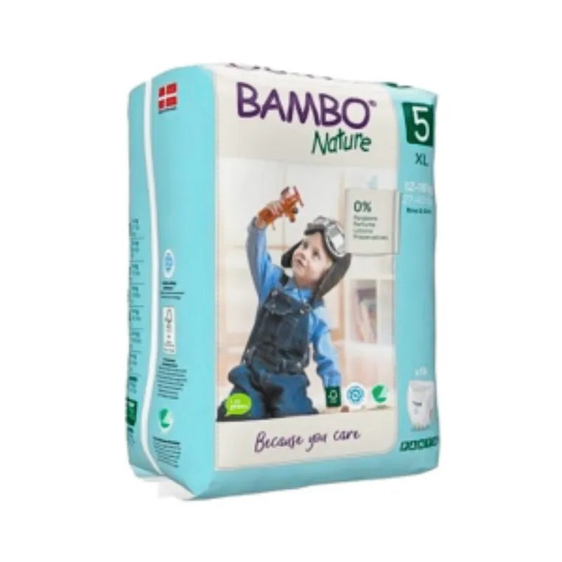 Bambo Nature Culotte d’apprentissage T5 L 12-18kg – 20 Pieces –  | Parasativa Maroc