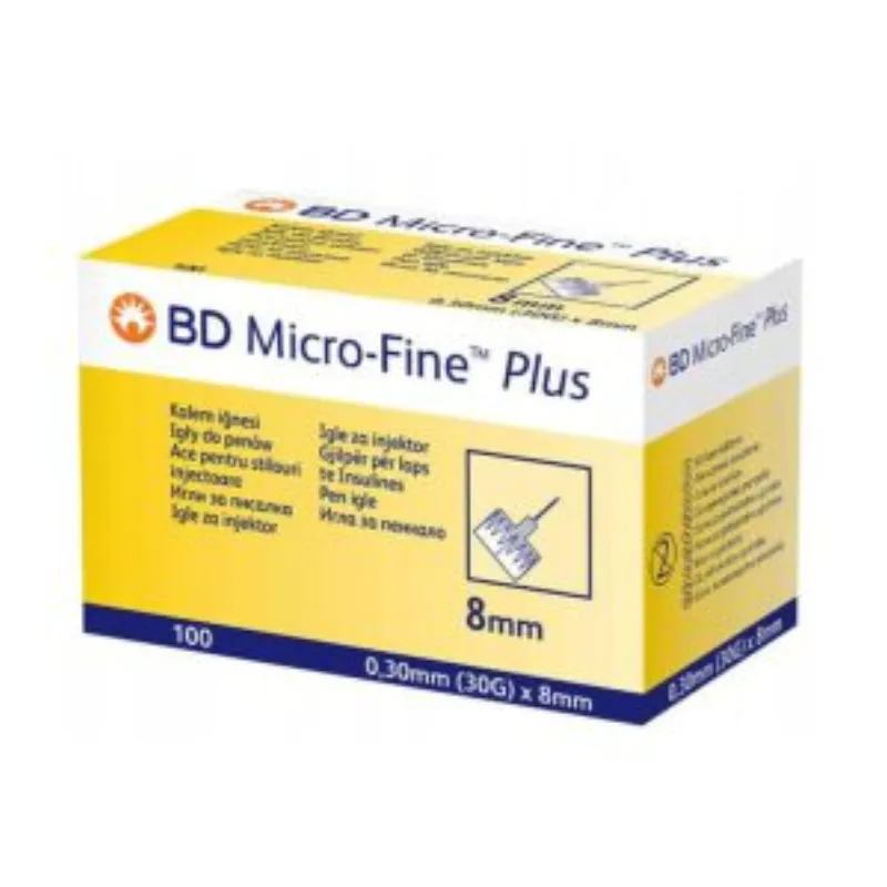 Bd Micro-Fine Plus Aiguille Insuline 30G x 8mm –  | Parasativa Maroc