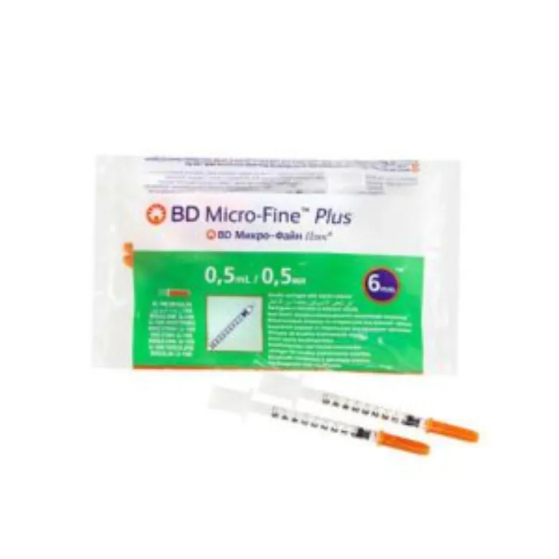 Bd Micro-Fine Plus Seringue Insuline 0.5ml Boite 10 –  | Parasativa Maroc