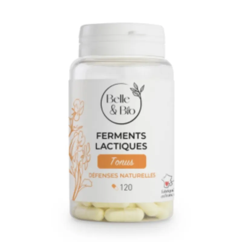 Belle & Bio Ferments Lactiques 120 Gelules –  | Parasativa Maroc
