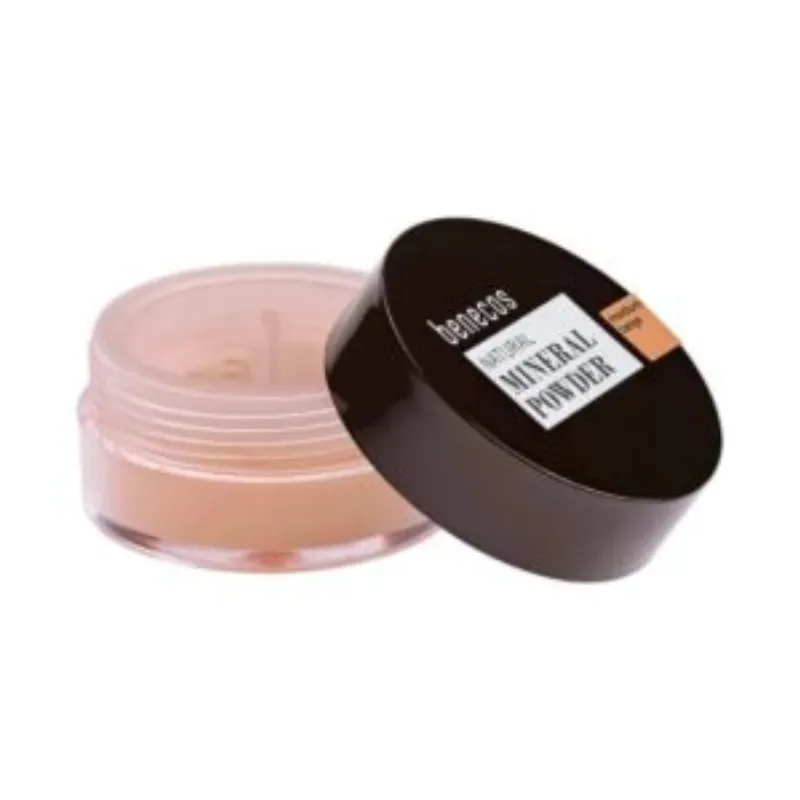 Benecos Natural Mineral Powder medium beige –  | Parasativa Maroc
