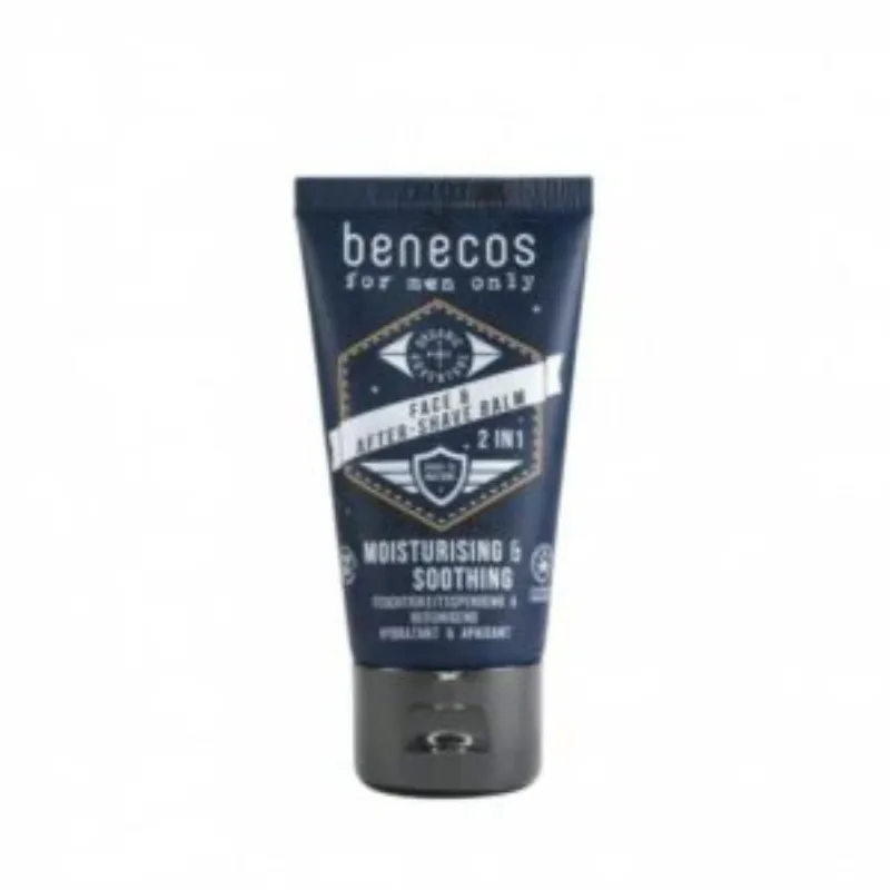 Benecos For Men Only Baume Visage & Après-rasage 2in1 50 ml –  | Parasativa Maroc