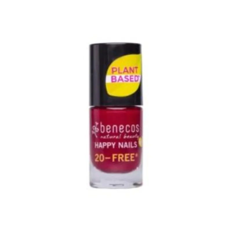 Benecos Nail Polish Cherry Red 5ml –  | Parasativa Maroc