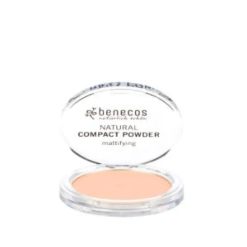 Benecos Natural Compact Powder Porcelain Sand 9g –  | Parasativa Maroc