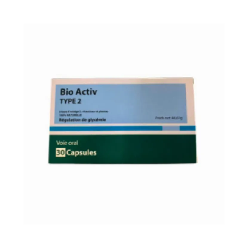 Bio Activ Type 2 30 capsules –  | Parasativa Maroc