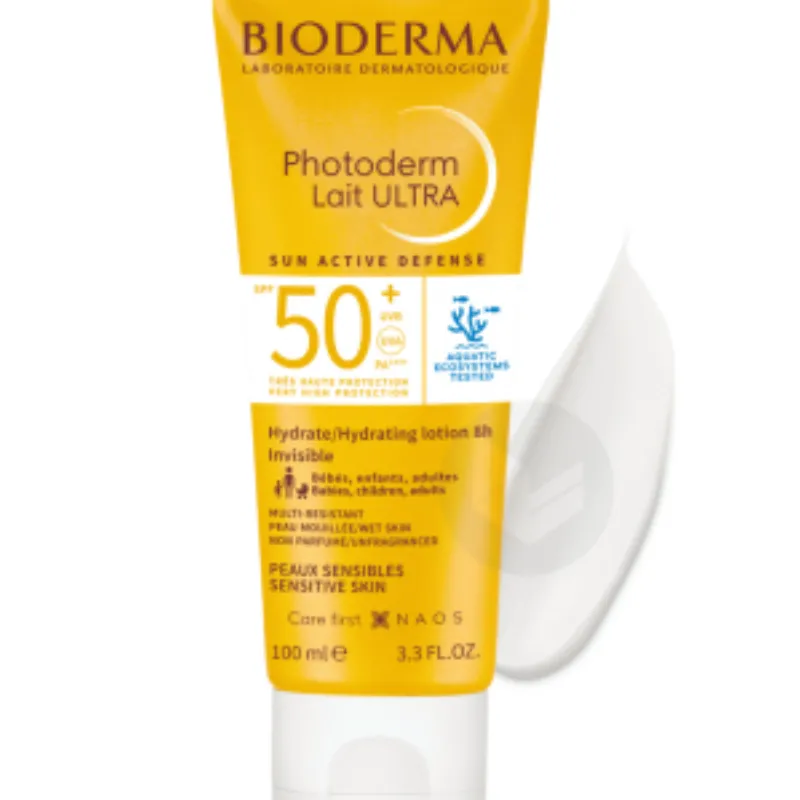 Bioderma Photoderm Lait Ultra Solaire Spf50+ 100ml –  | Parasativa Maroc