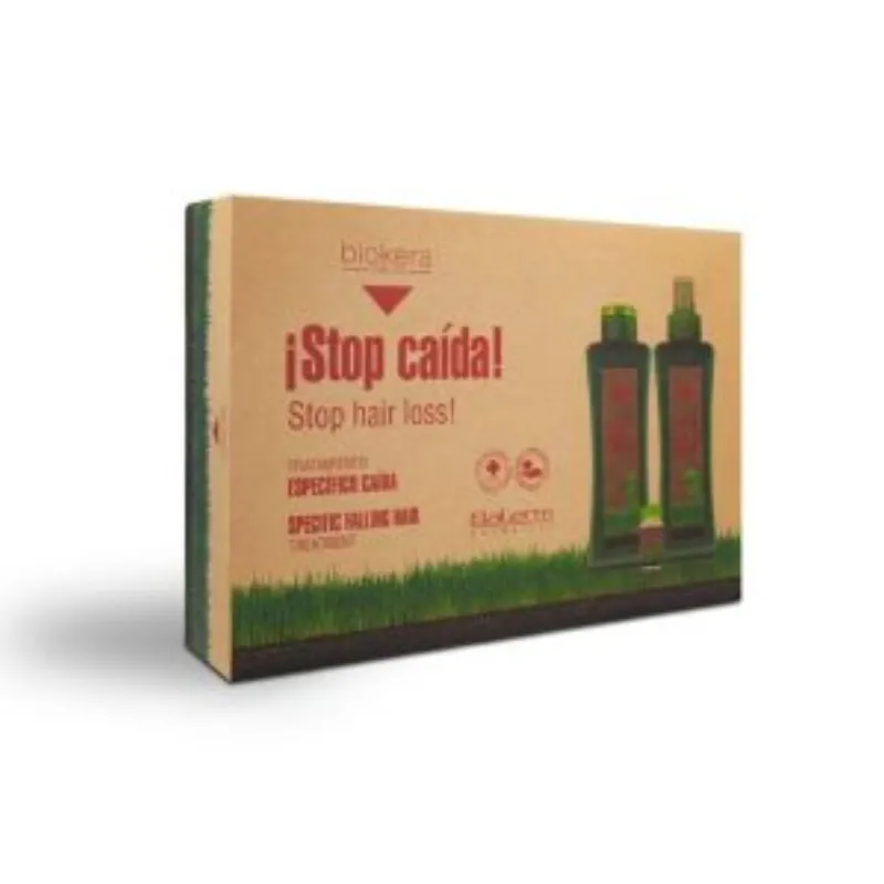 Biokera Shampoing 300ml + Spray 300ml + Lotion 6x10ml Pack Anti-Chute –  | Parasativa Maroc