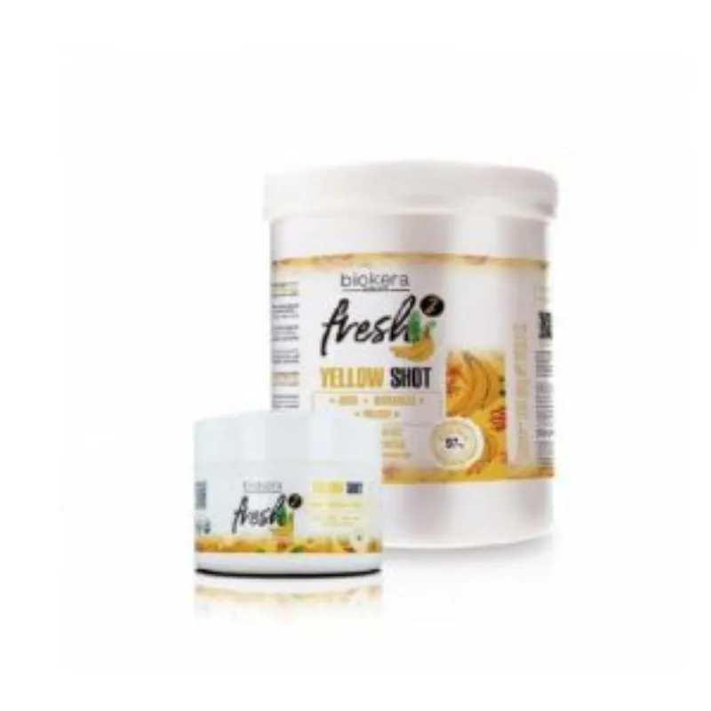 Biokera Fresh Yellow ShoT Masque 250ml –  | Parasativa Maroc
