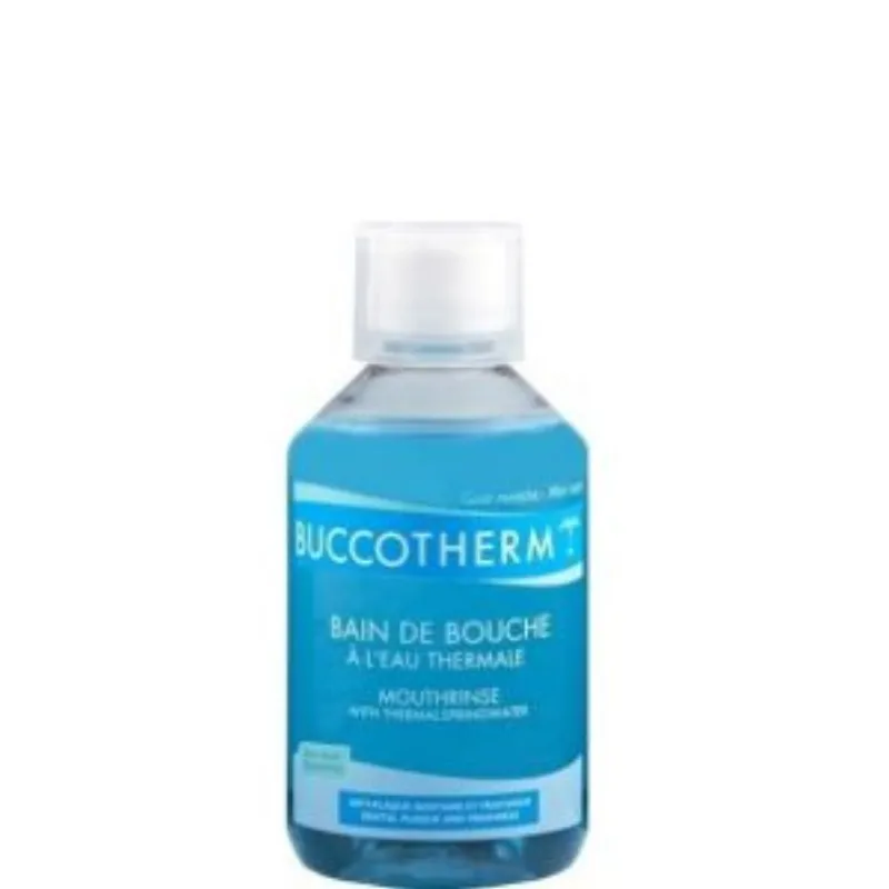 Buccotherm Bain de Bouche Bleu sans Alcool 300ml –  | Parasativa Maroc