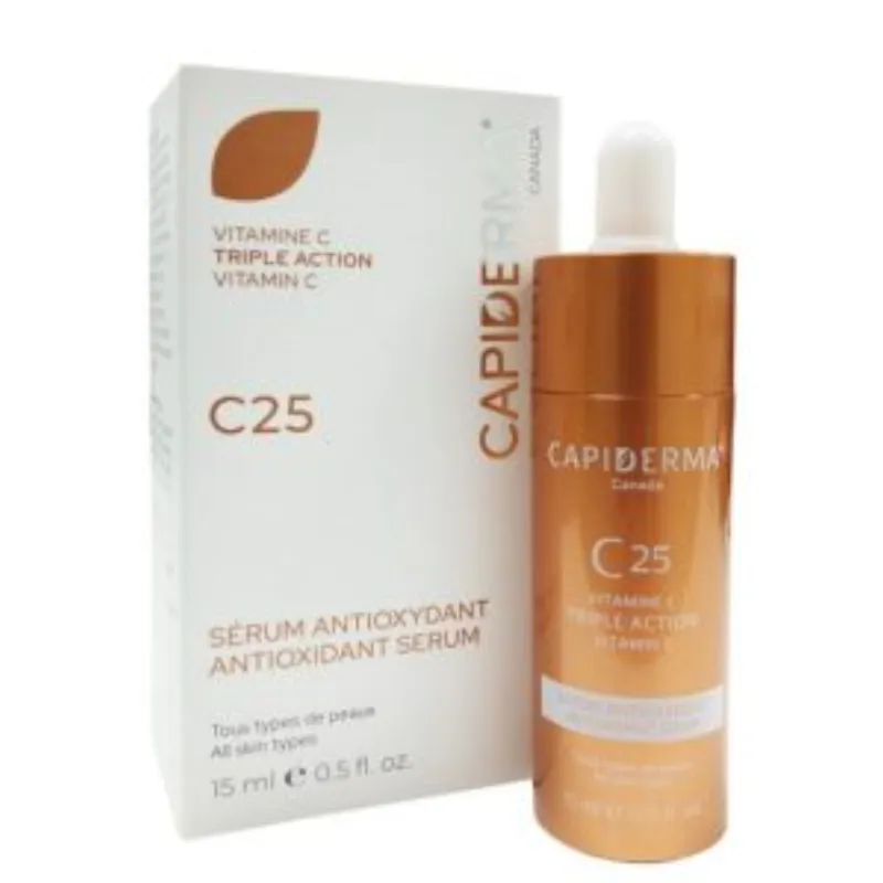 Capiderma C25 Serum Antioxydant 15ml –  | Parasativa Maroc
