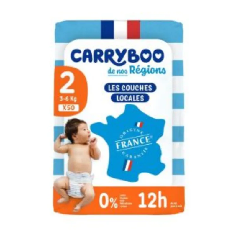 CARRYBOO COUCHES T2 3-6KG 50 UNITES –  | Parasativa Maroc