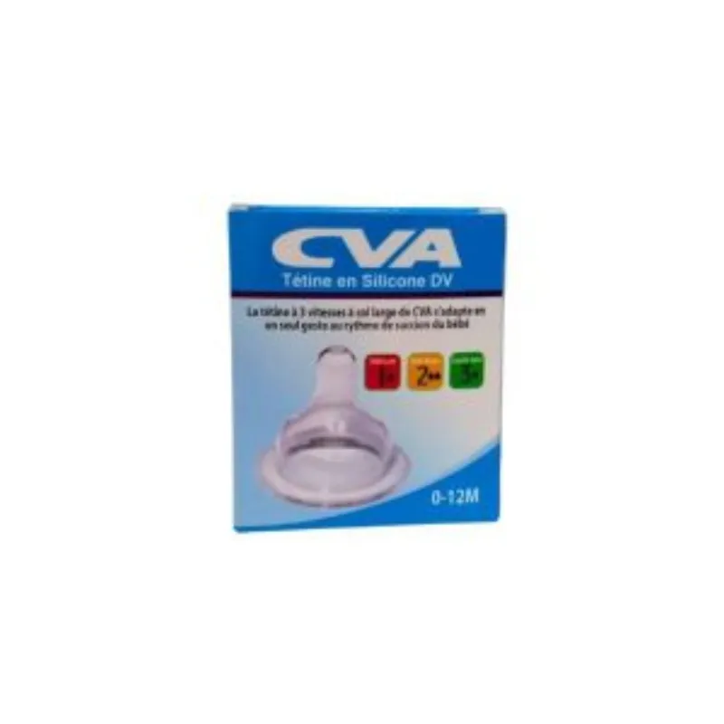 CVA Tetine en silicone 0-12m
